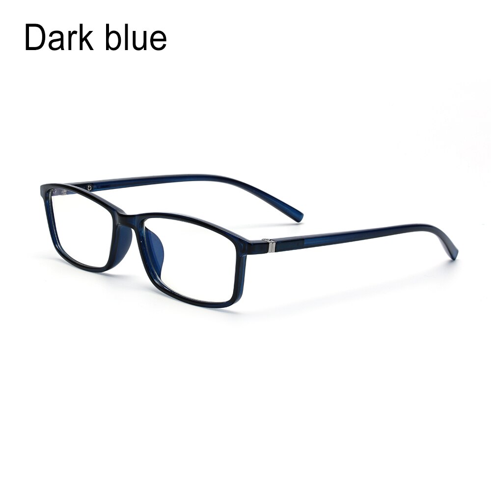 Blue Light Blocking Glasse Anti Blue Rays Computer Glasses Women Men TR90 Anti-UV Radiation Protection Gaming Glasses Eyewear: Dark blue