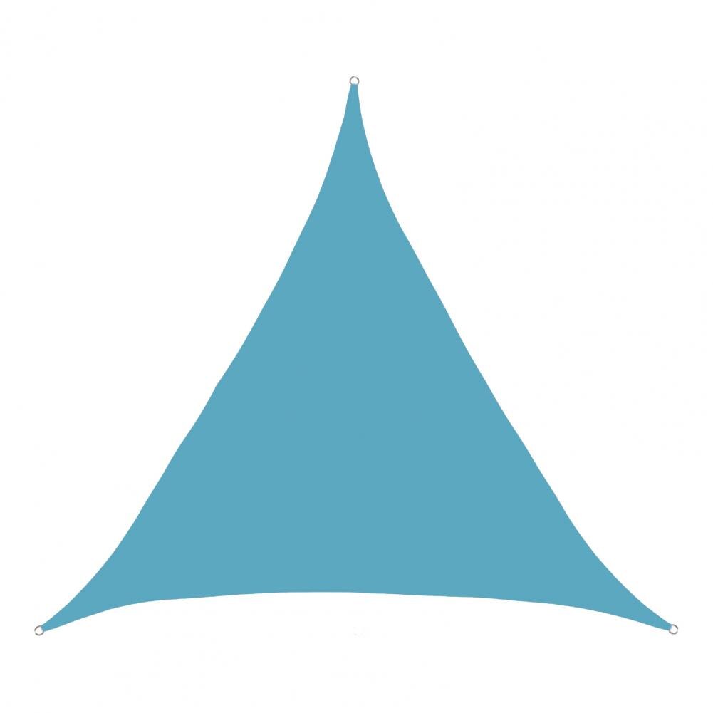 Dreieckiger sonnenschutz, wasserdicht und staubdicht, für garten, terrasse, pool, picknick, camping: Seeblau