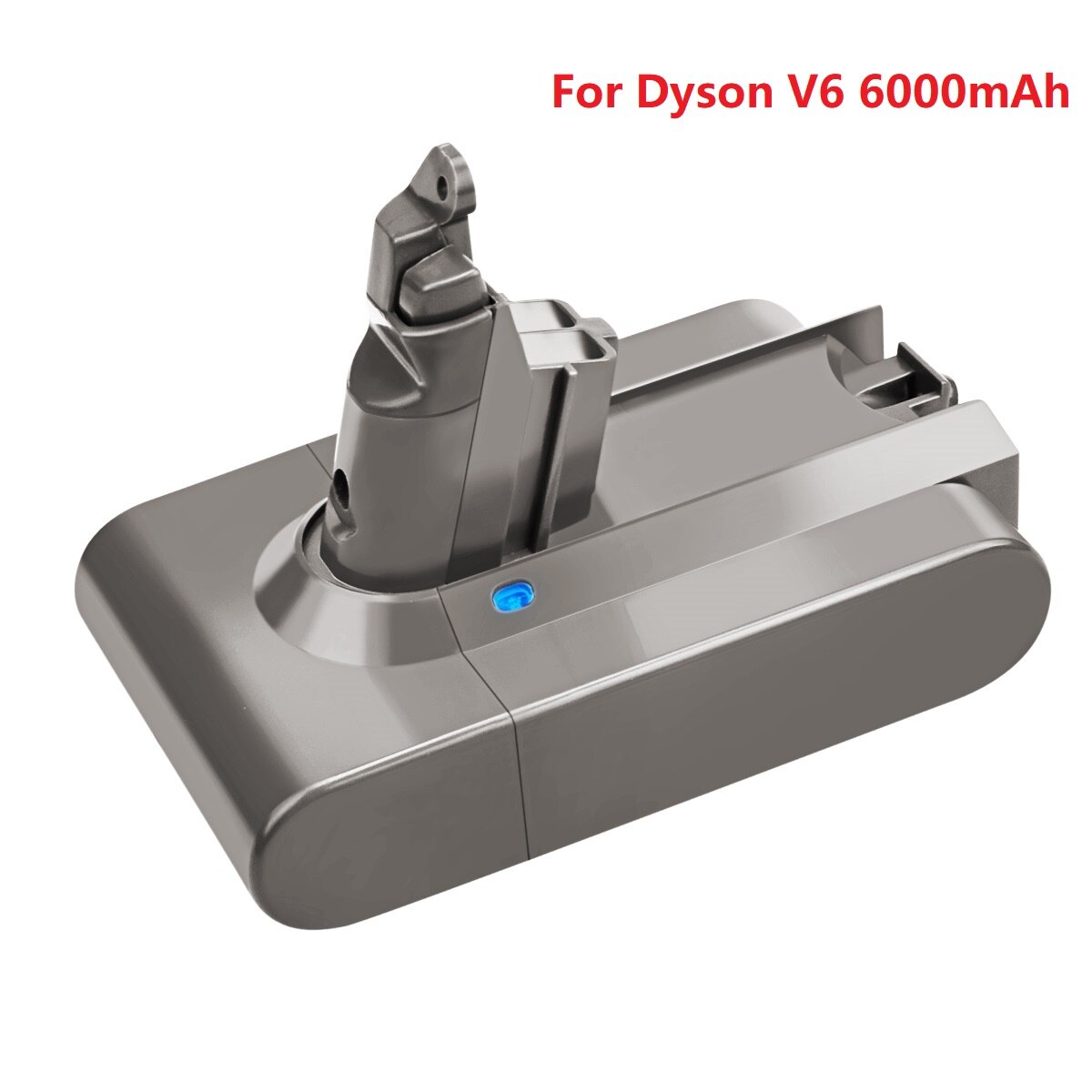 21.6V 6000mAh Battery for Dyson V6 V8 V7 SV09 SV07 SV03 DC58 DC61 V7 Fluffy Animal Pro Extra Motorhead V8 Absolute Pro SV10: V6 6000mAh