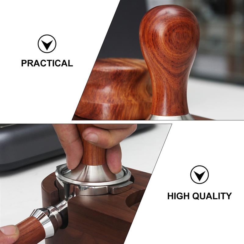 Rustfrit stålkaffe knuser moderne stil kaffebønnepresseværktøj