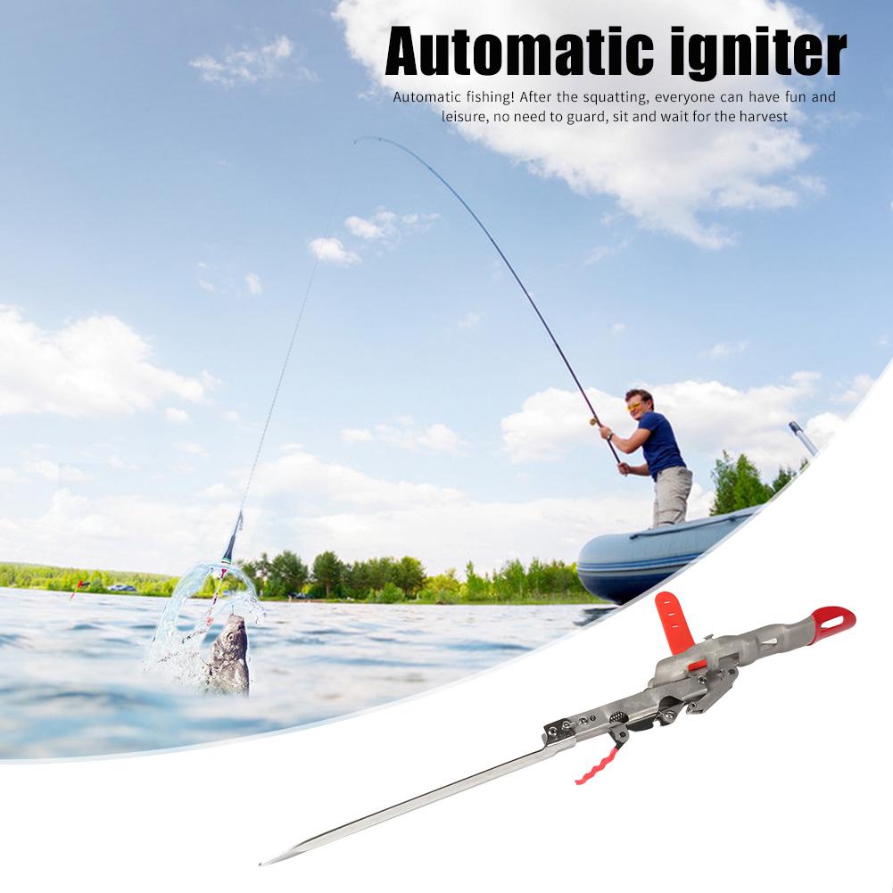 Foldable Automatic Spring Fishing Pole Bracket Durable Outdoor Fishing Gear Adjustable Fishing Pole Holder Sea Rod