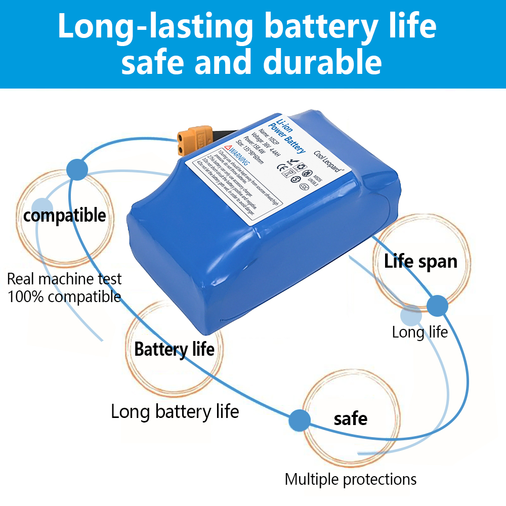 36V 7000mAh Rechargeable Lithium Battery 10S2P 7000mAh 18650 Electric Self Balancing Scooter Hoverboard Batteries)