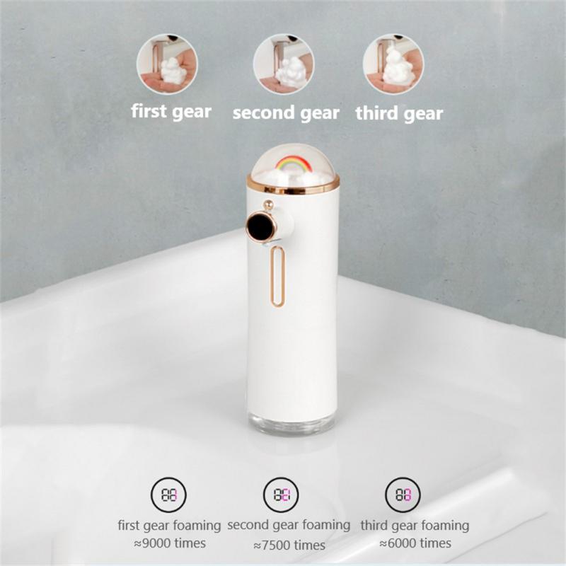 Dispensador de jabón inteligente, espuma de inducción recargable para lavar, sin contacto, para cocina, Hotel, accesorios para mejorar el hogar, herramientas