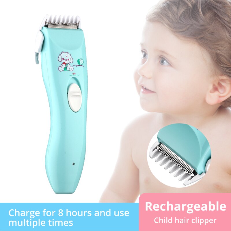 Bebê aparador de cabelo elétrica máquina de cortar cabelo usb bebê barbeador corte cuidados com o bebê removedor de corte recarregável quietkids corte de cabelo