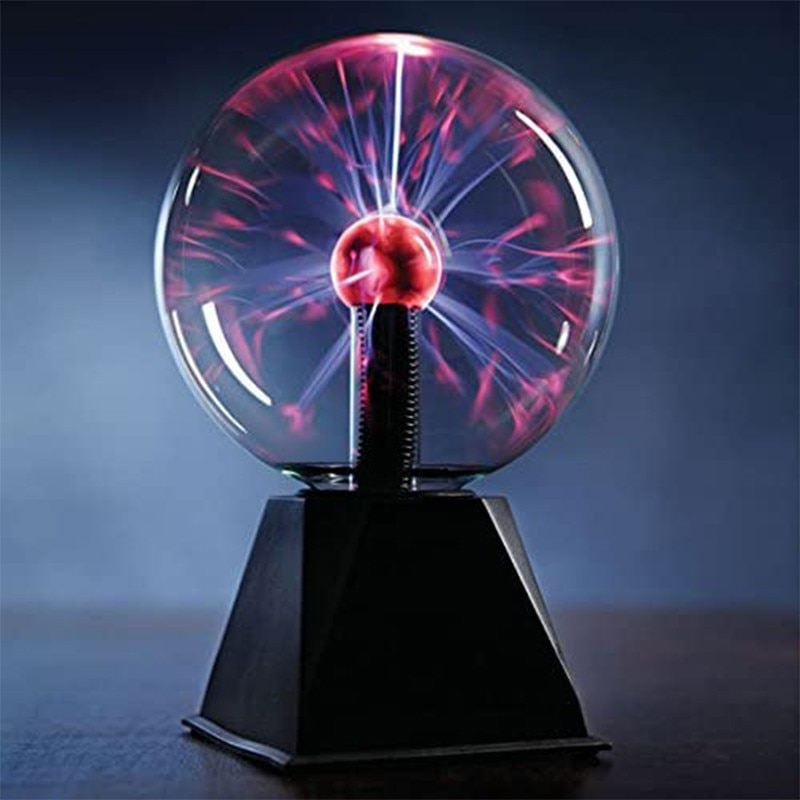 Crystal Ball Magic Plasma Ball Light Electric Lamp Night Light 4 5 6 8 Inch Table Lights Sphere Christmas Kids Glass Lamp