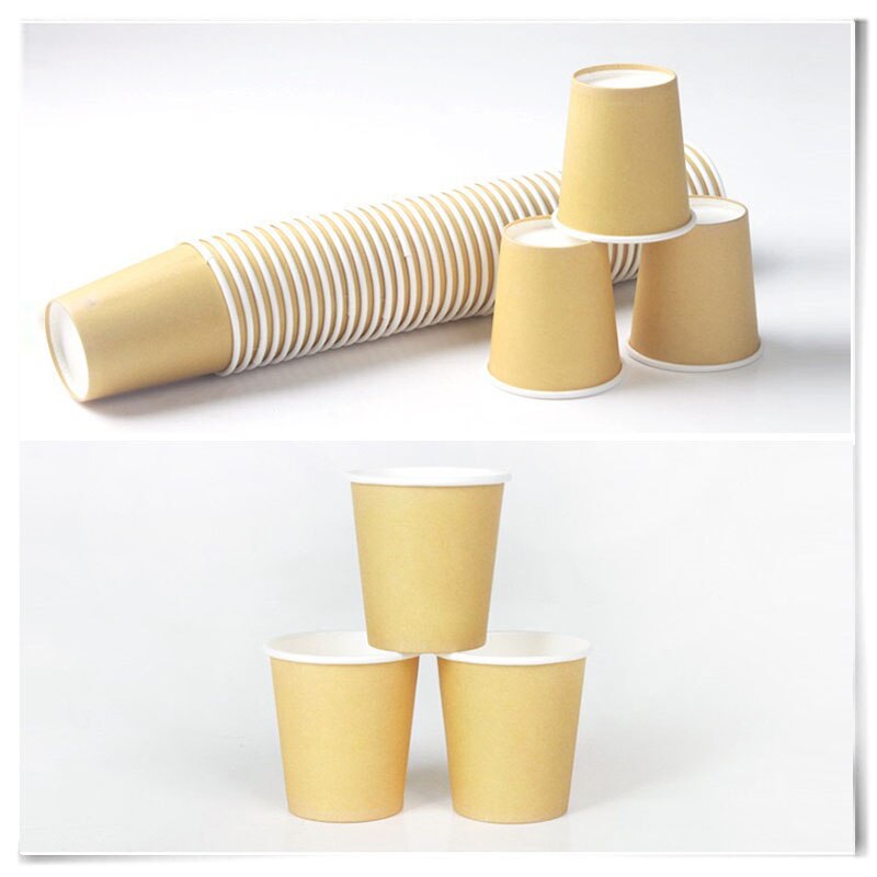 100pcs disposable coffee cup 2oz 50ml 4oz 100ml small tea cup mini fruit juice yogurt cold drink paper cup