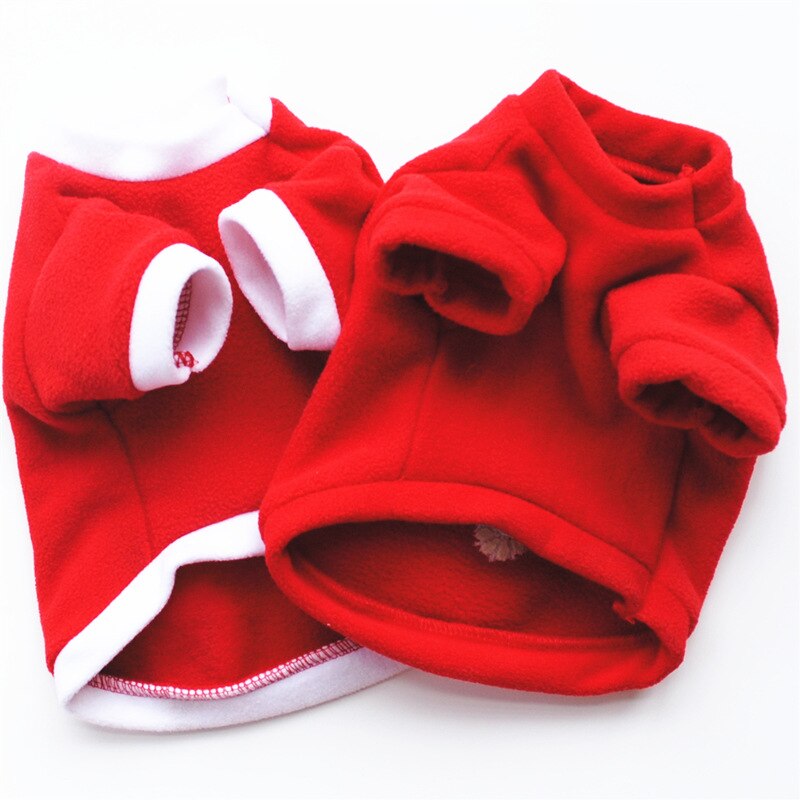 Warme Winter Hond Kleding Soft Fleece Pet Kleding Kerst Hond Jas Jas Jaar Chihuahua Honden Huisdieren Kleding Roupa Cachorro