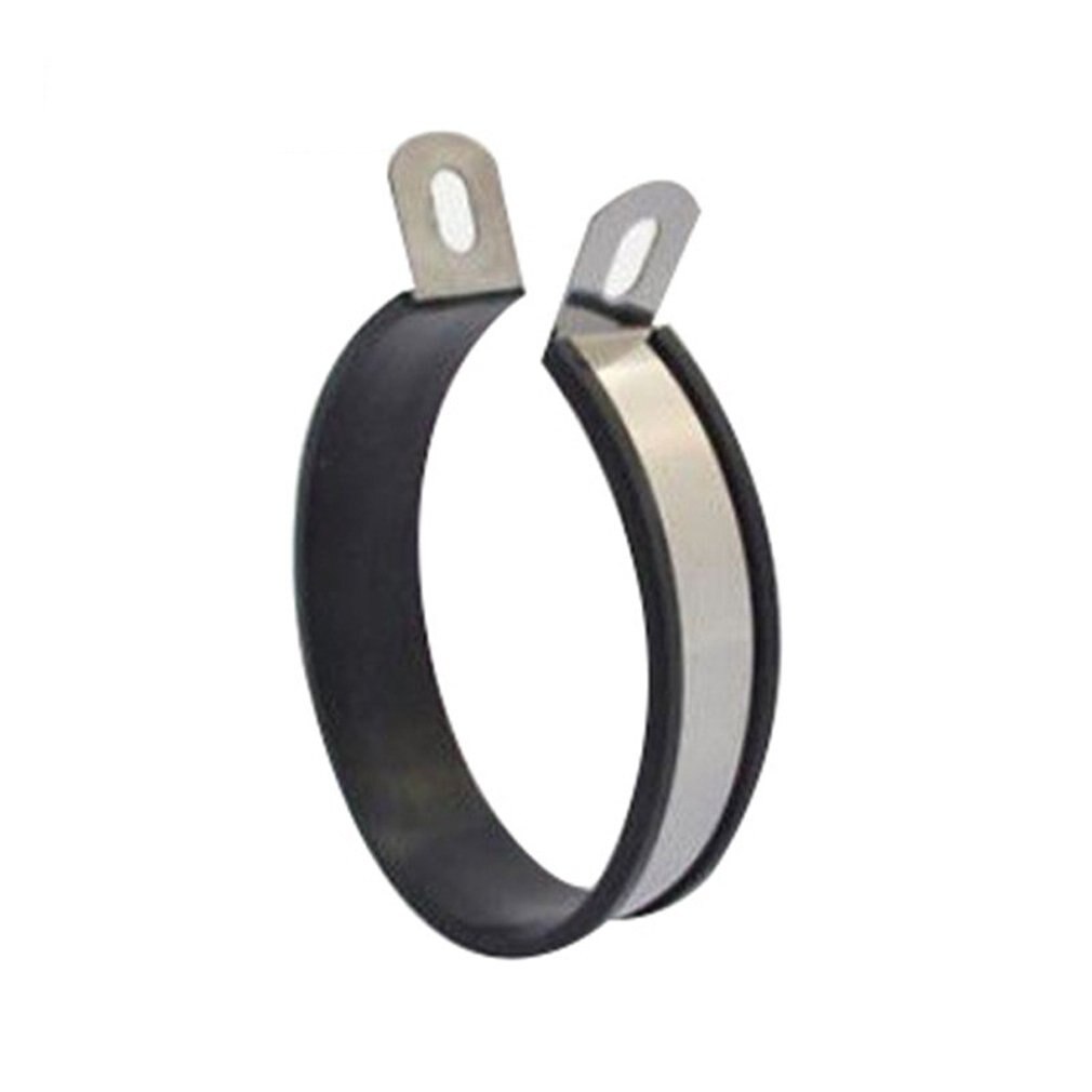 Exhaust Pipe Clamp 10cm Fixing Ring Exhaust Pipe Stainless Steel Hoop Motorcycle Refitted Accessories