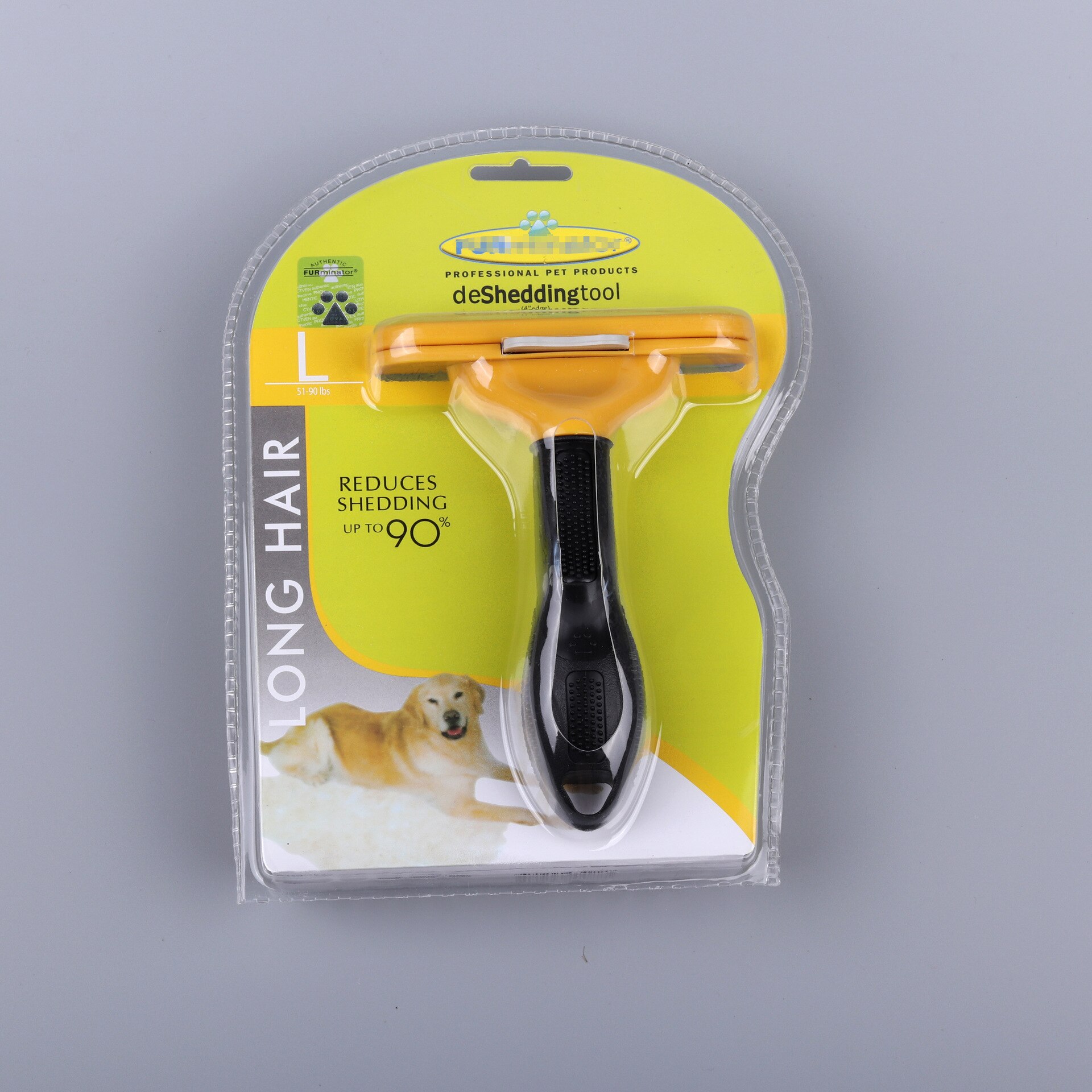 Pet Dog Hair Animal Grooming Clippers pet hair removal comb Cutter Suitable For Big and Small Cats: 4-inch dog yellow