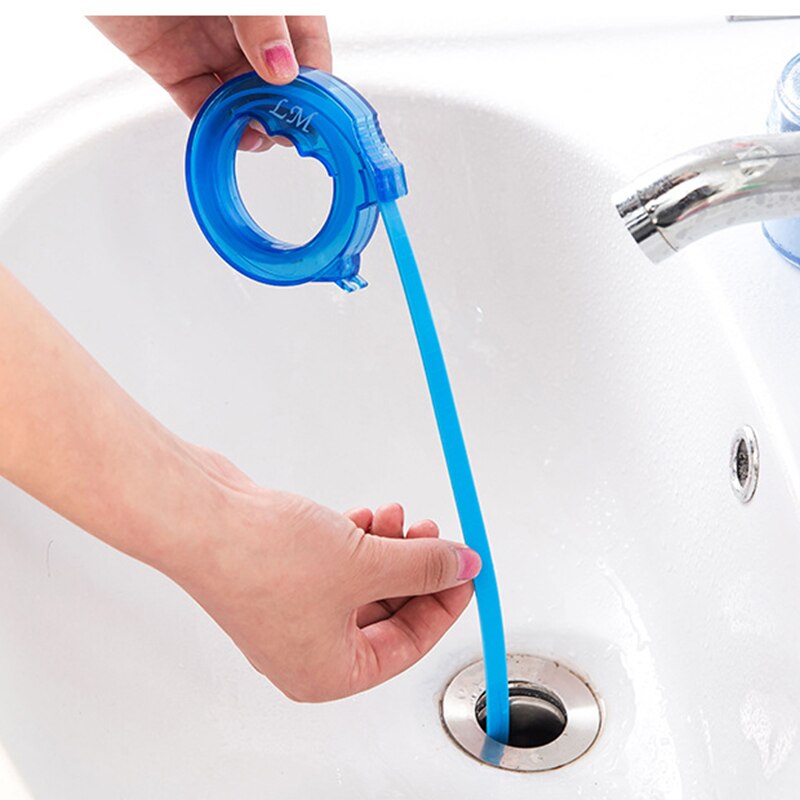 Kitchen Snake Sink Tub Pine Drain Cleaner Bathroom Shower Toliet Slow Removal Clog Hair Tool Bathroom Sewer Cleaning Hook