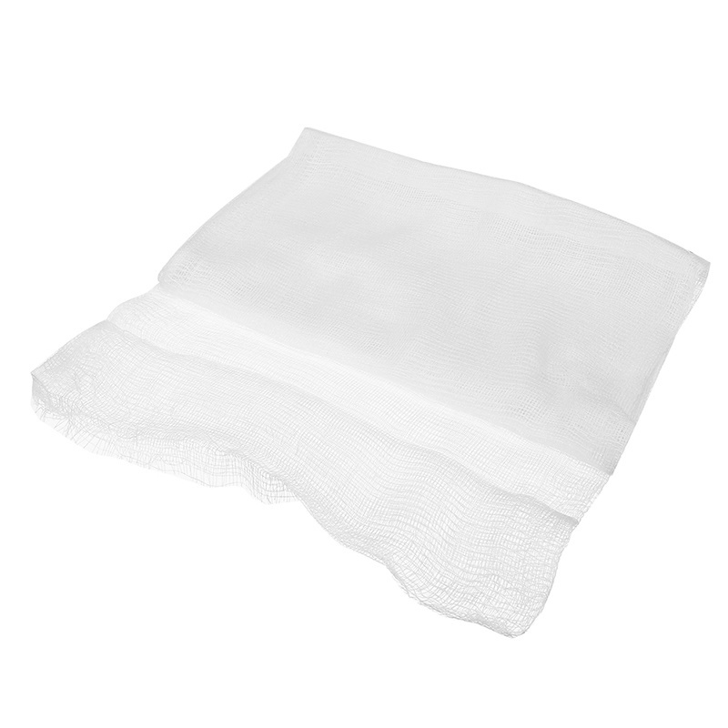2/4 stk osteklud fin hvid bomuldsgasbind moslin cheesecloth stof køkken smør ost filter wrap tøj tilbehør værktøj