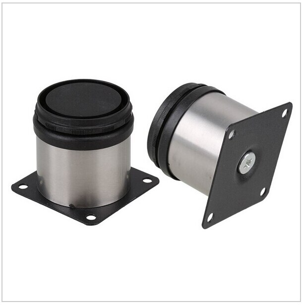 4pcs 60x60mm adjustable Support furniture legs kitchen cabinets stainless steel cabinet feet sofa legs