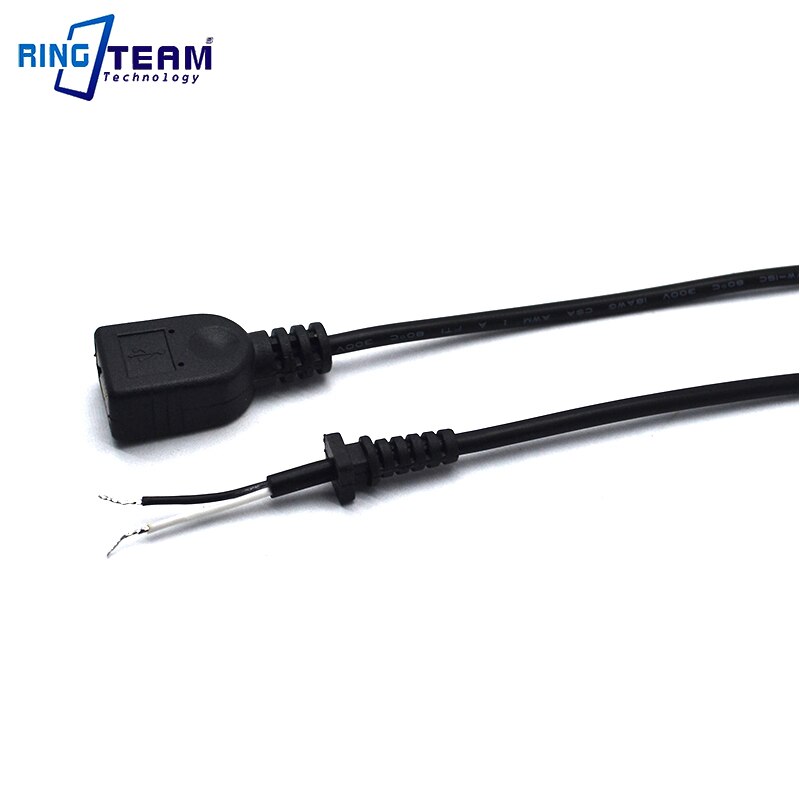 Cable de extensión USB hembra 30 CM Cable de alimentación AWM 1185 22AWG VW-1SC 80 300 V 18AWG CSA apto para Digital cámaras MP3 MP4 móvil Pone