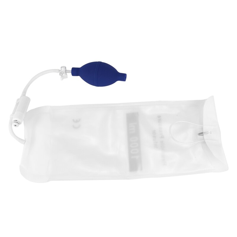 1000Ml Reusable Pressure Infusion Bag With Pressure Display Infusion Pump Pressure Bag