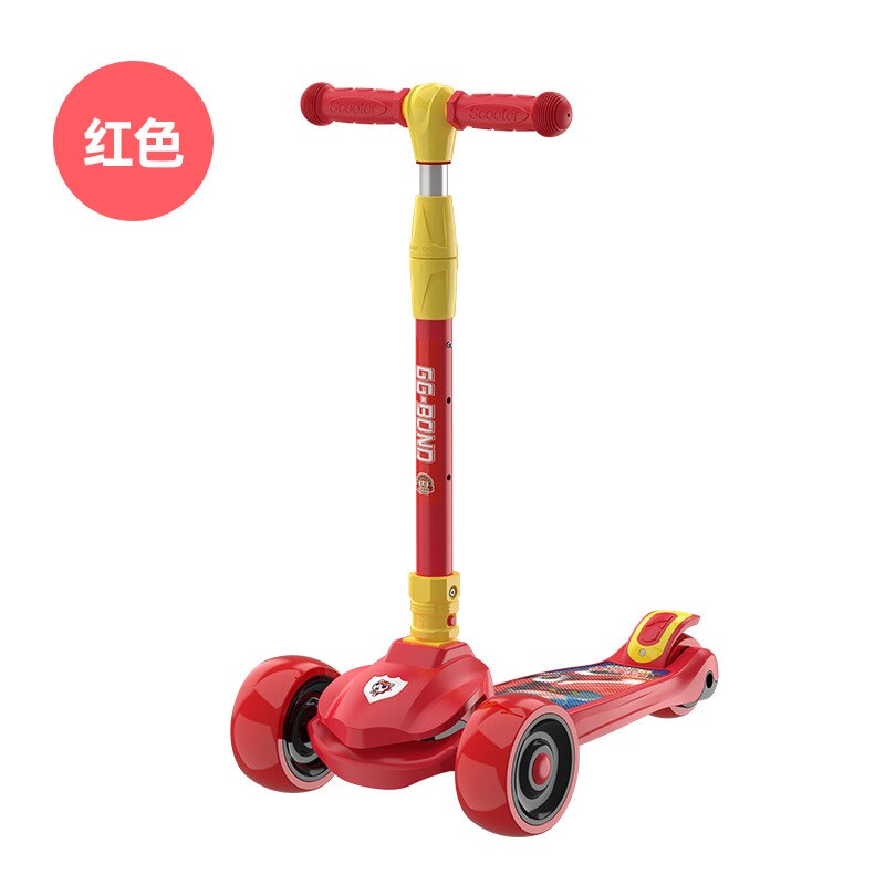 Baby Scooter Kan Zitten Op Een Voet Slide 1-3-6-12 Jaar Oude Baby Kind Pedaal opvouwbare Katrol: 3