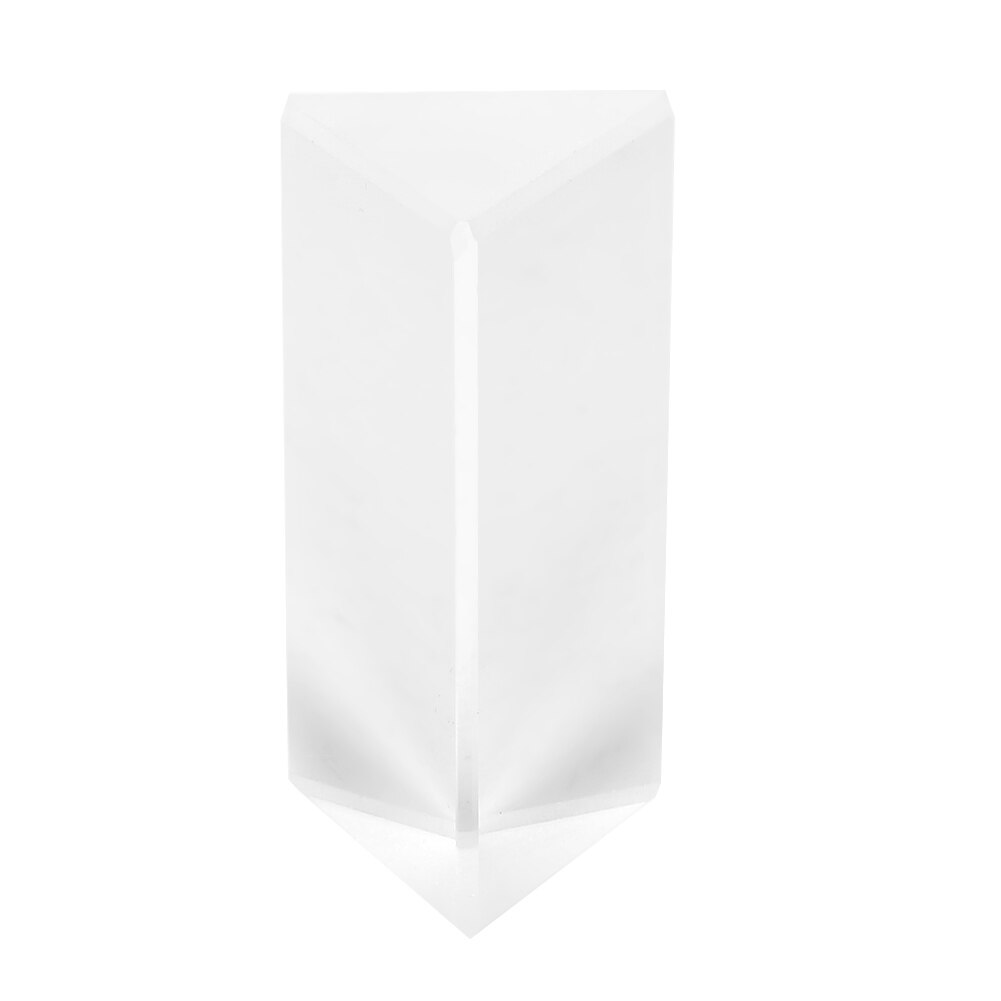Driehoekige Kleur Prisma K9 Optische Glas Haakse Reflecterende Driehoekige Prisma Voor Onderwijs Lichtspectrum