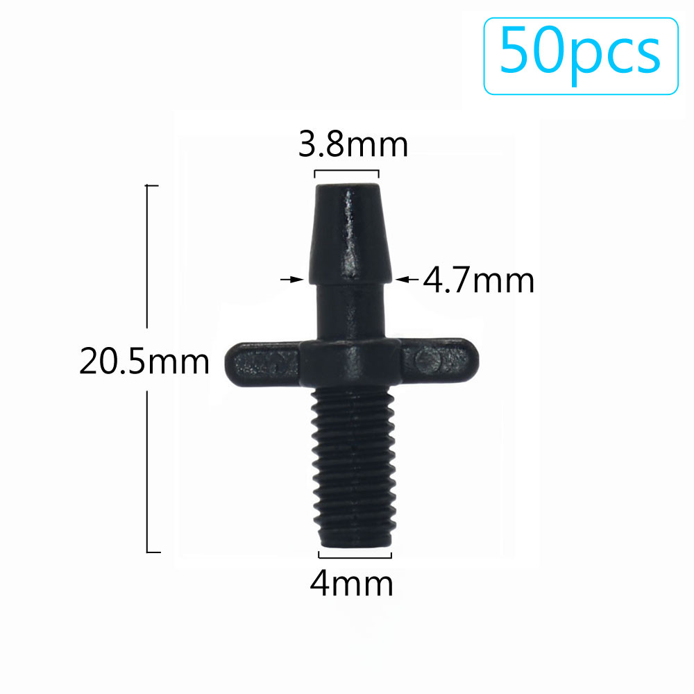 Trädgårdsslangkopplingar 3/5 slang t 1/4 4/7mm 1/8: Klar