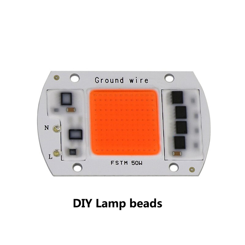 50w 100w cob led kasvaa valo täyden spektrin led kasvaa lamppu kasvis kukka sisätiloissa hydroponic kasvihuoneen kasvihuonevalo