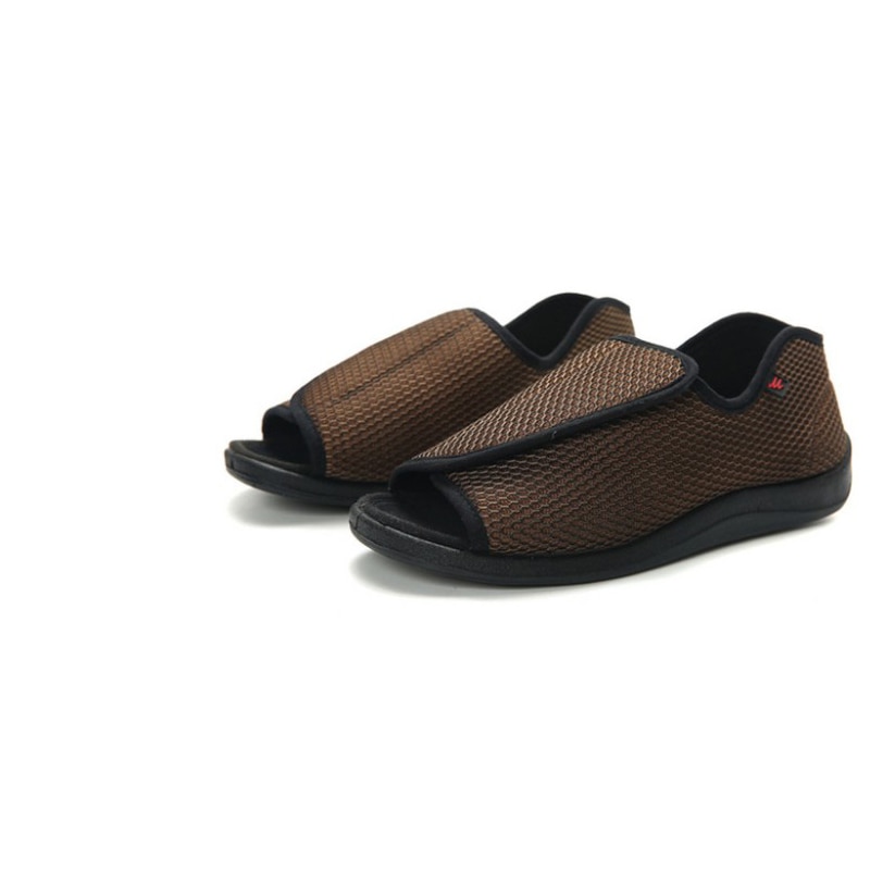 Erweitern Sommer Schuhe Fett Schwellung Verformung Von Hallux Valgus Fuß Breite Ältere Diabetes Schuhe Große größe