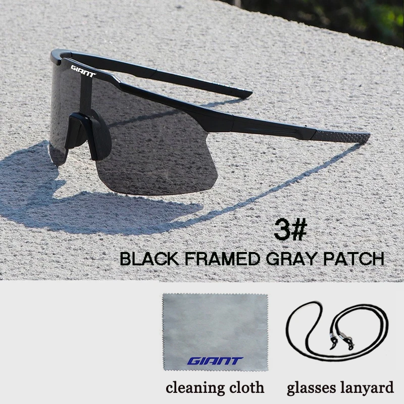 Jättestora cykelsolglasögon för män och kvinnor, mountainbike, landsvägscykel, cykelsolglasögon, utomhusglas med fodral, cykelglasögon: Beige