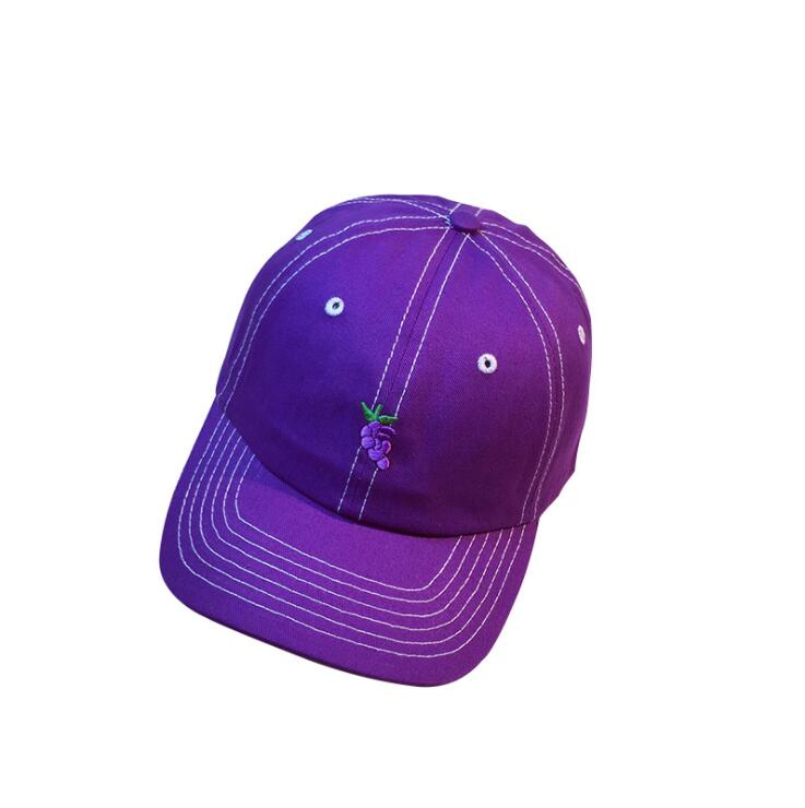 2018 nuova Estate frutta ricamo Berretto Da Baseball Trucker Cappello Per Le Donne Degli Uomini Unisex Taglia Regolabile papà cappelli Cap