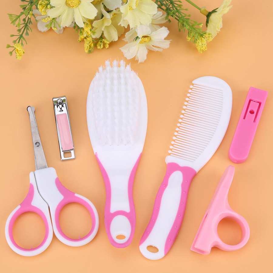 6 Stuks Gereedschap/Blauw (Optioneel) Baby Grooming Kit Voor Verpleging Baby Heath En Grooming