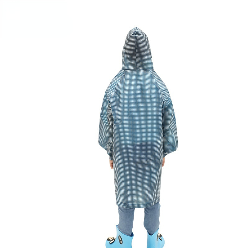 Chubasquero Impermeable para niños, chaqueta transparente desechable, Poncho Impermeable para niños pequeños