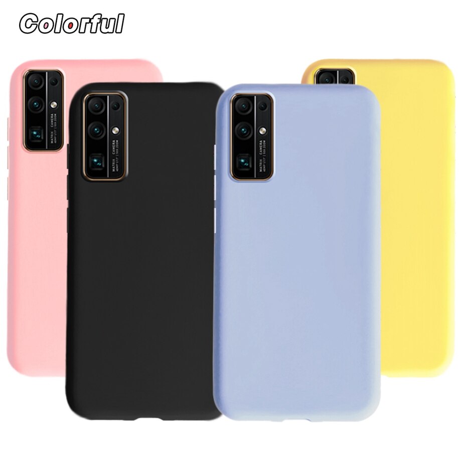 Custodia morbida in TPU di lusso per Huawei Honor 30 Cover paraurti in Silicone Ultra sottile per Honor30 custodia BMH-AN10 opaca Coque Fundas 6.53 pollici