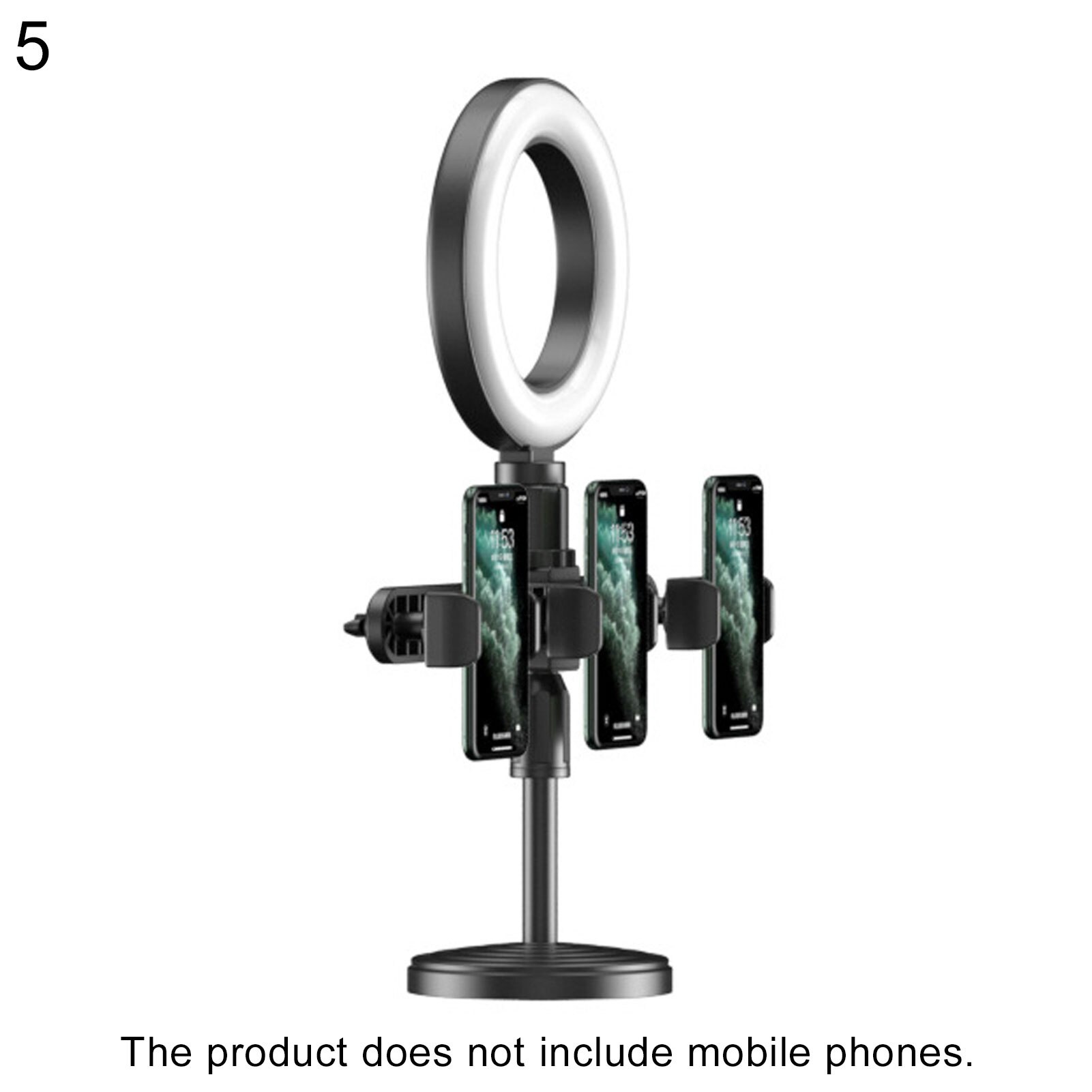 Adjustable Multi-camera Desktop Live Broadcast Holder Mobile Phone Selfie Stick