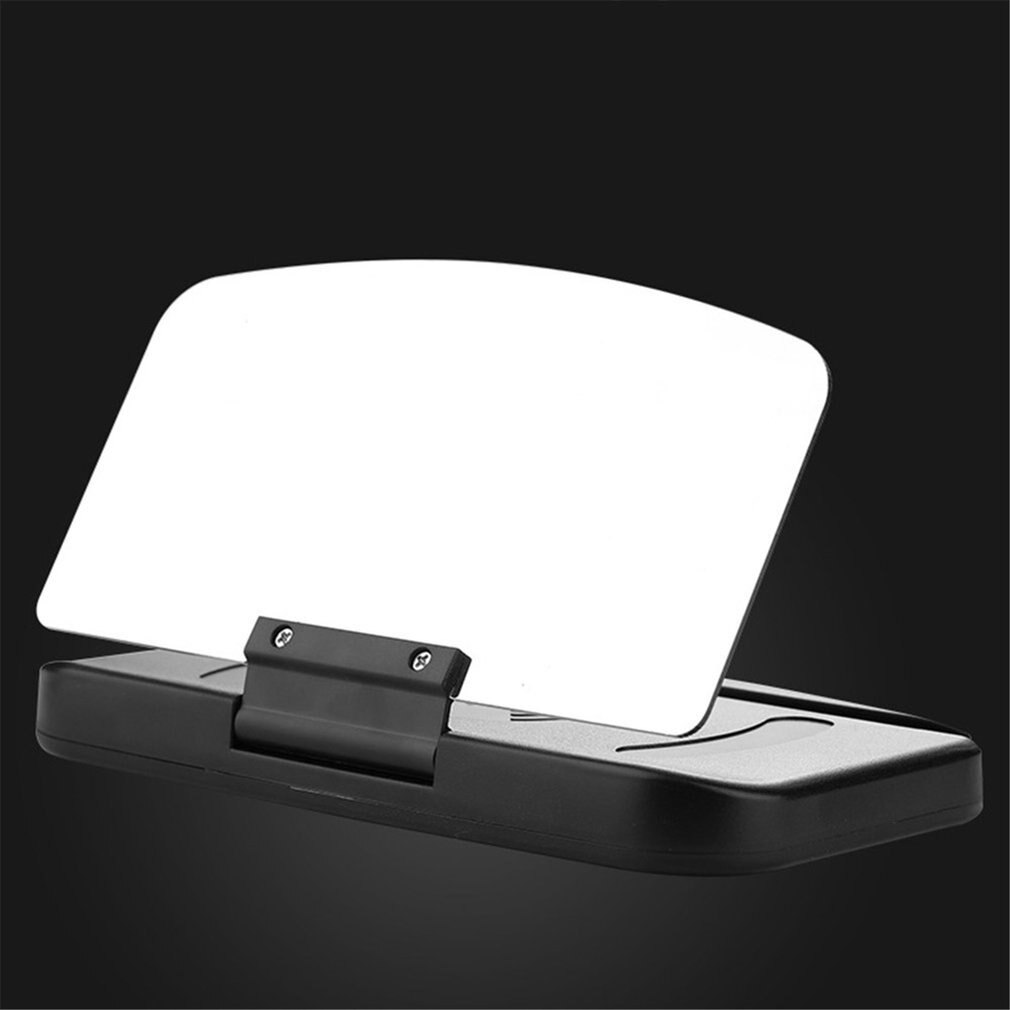 1 stuk mobiele telefoonbeugel hud auto navigatie projector head-up display qi draadloze oplader autobeugel
