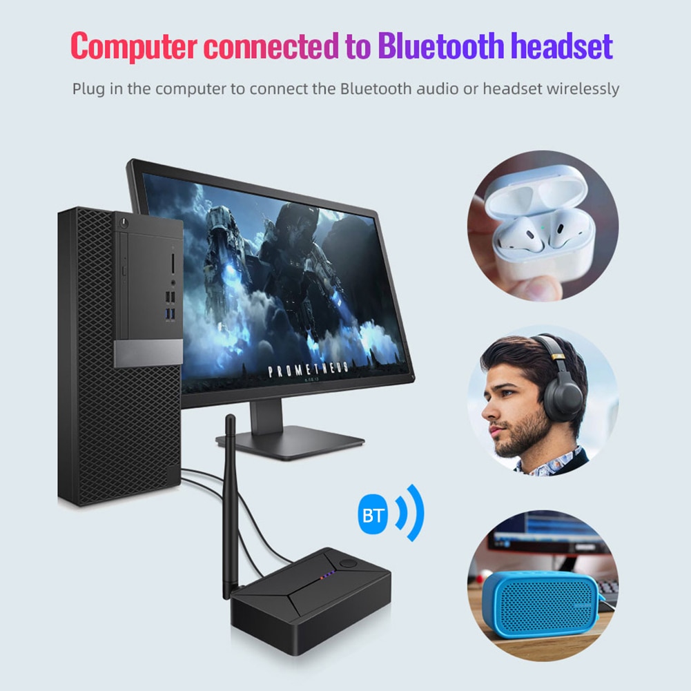 TX13 3 en 1 Bluetooth 5,0 transmisor receptor baja latencia óptica Coaxial AUX 3,5mm convertidor de Audio para auriculares de TV