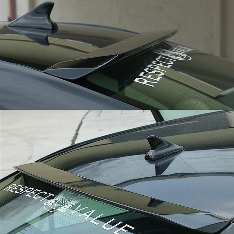 Abs Plastic Unpainted Kofferbak Staart Vleugel Decoratie Voor Toyota Camry Dak Spoiler