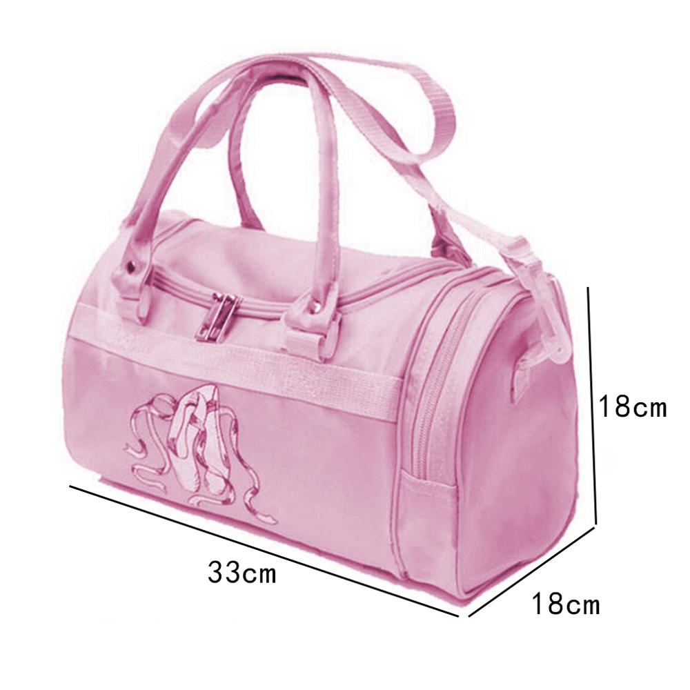 Sport tanzen Schulter Tasche tanzen Taschen Rosa Frauen Mädchen Ballett Rucksack Bestickte Taschen Für Art Mädchen