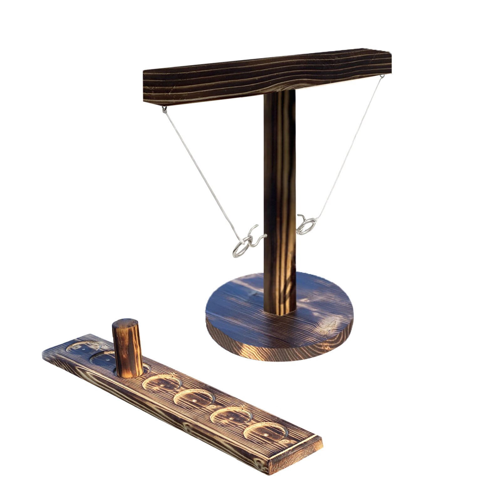ring spielzeug Party Spiele Handgemachte Holz Ring Spielzeug Werf... – Grandado