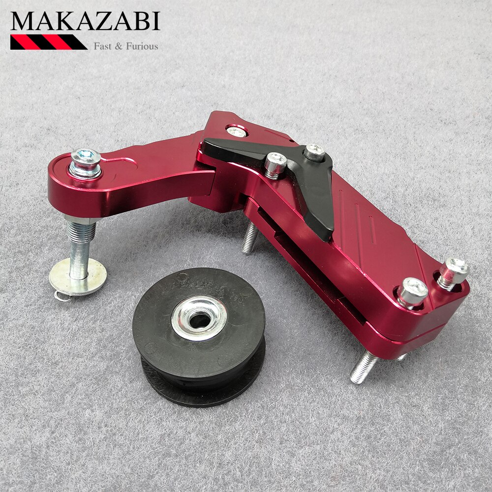 Universal Aluminum Adjuster Chain Tensioner Roller For SUZUKI bandit 1250f gladius 650 dl 250 gsx-s1000f gsf 600 gsf 1250s etc.
