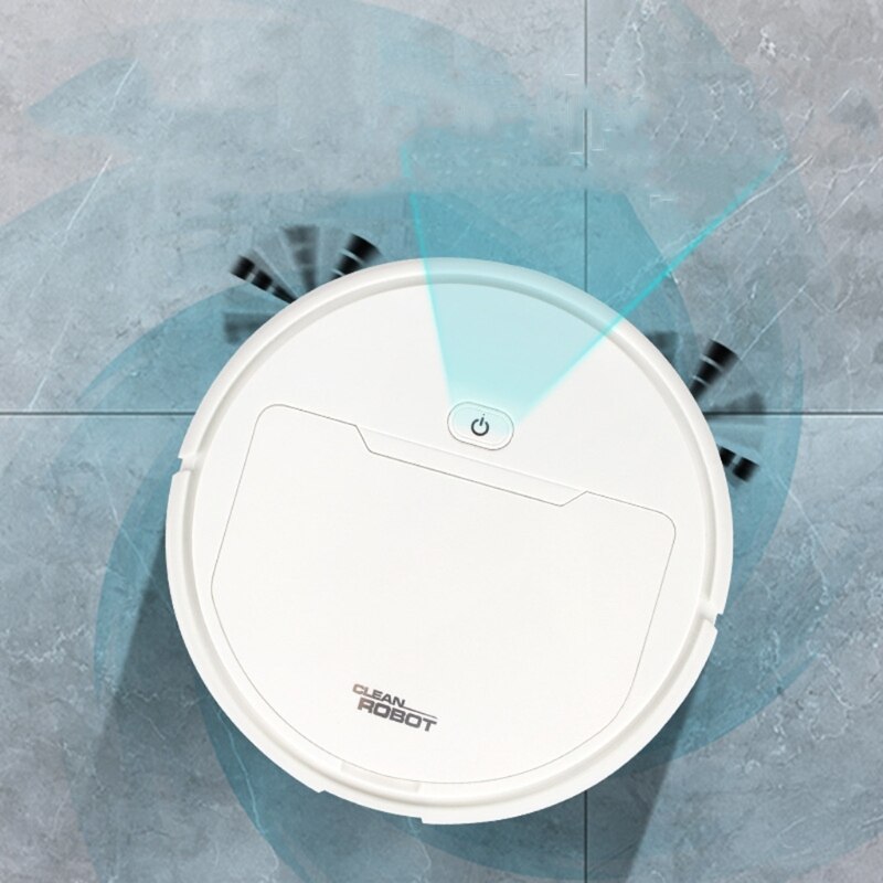 Robot Vacuum Cleaner, Strong Suction Automatic Bot Self Detects Stairs Pet Hair Allergies Friendly Robotic Home Cleaning