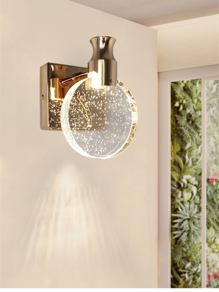 Luxe Kristal Wandlamp Voor Slaapkamer Woonkamer Badkamer Spiegel Lamp Make Lamp Wandlampen Spiegel Licht Home Decor