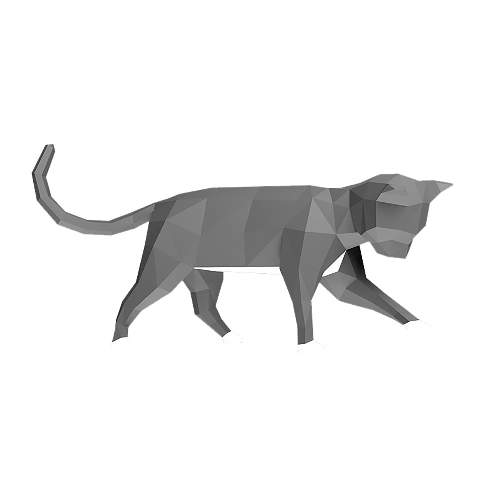 Diy 3DModel Wall Decoration Manual Hanging Wall Decoration Animal Papercraft Model Hanging Home Decorative: B