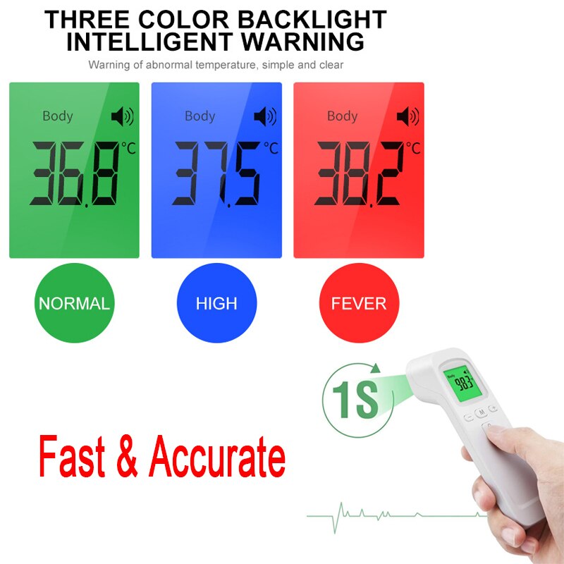 infrared body thermometer body temperature thermometer baby thermometer infrared clock thermometer