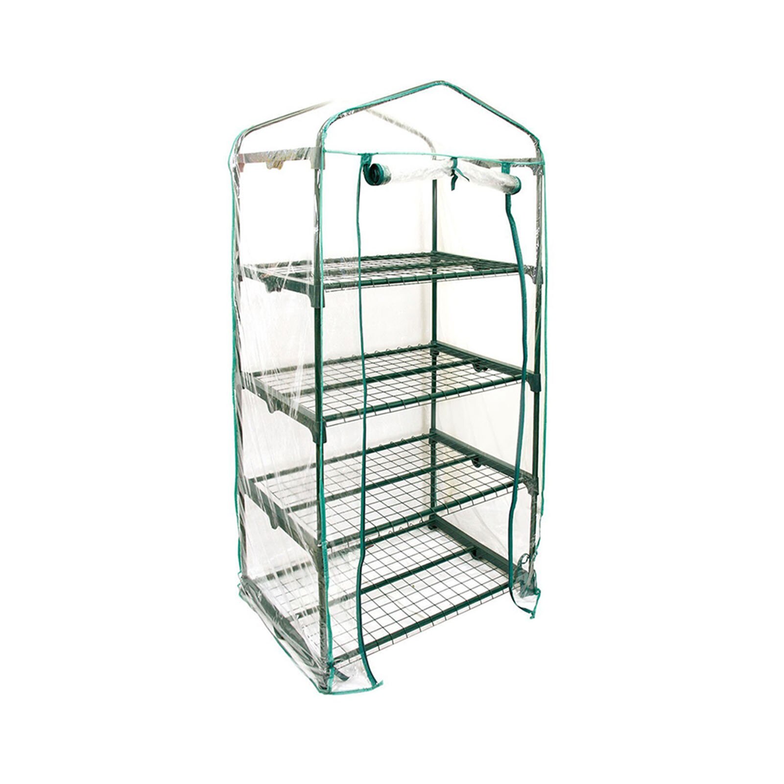 Multi-layer PVC Large-capacity Garden Greenhouse Plant Heat Preservation And Moisturizing Greenhouse Shed A For Mother: Four floors