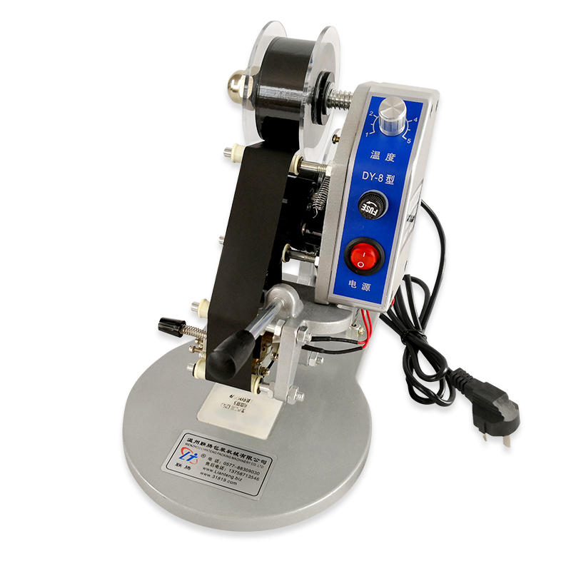 Manual Kleine Draagbare Codering Machine Type Lint Codering Machine Datum Nummer Plank Plastic Voedsel Verpakking Coder DY-8