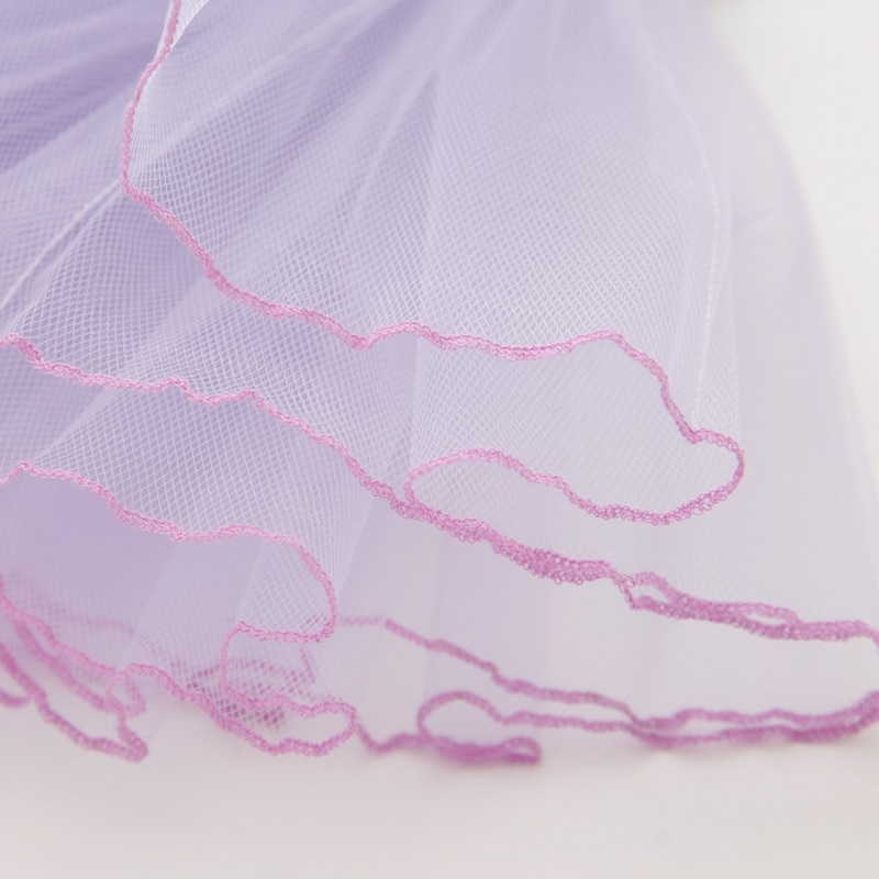 Baumwolle und Spandex Ballett Kleid Ballettröckchen Ballett Danse für Mädchen freundlicher freundlicher Ärmellose Tüll tanzen