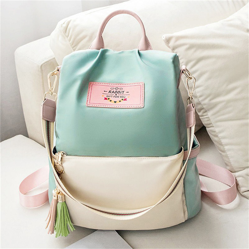 Neue frauen Schulter Tasche Große Kapazität Oxford Tuch Taschen Damen Rucksack Frau Farbe Tote Frauen Schulter Rucksäcke