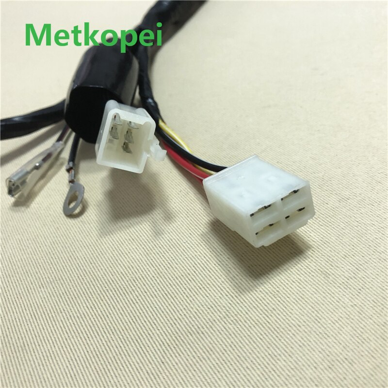 motorcycle Wire Cable Assembly AX100 Full vehicle Cable Line for Suzuki 2 stroke 100cc AX 100 Full vehicle wire