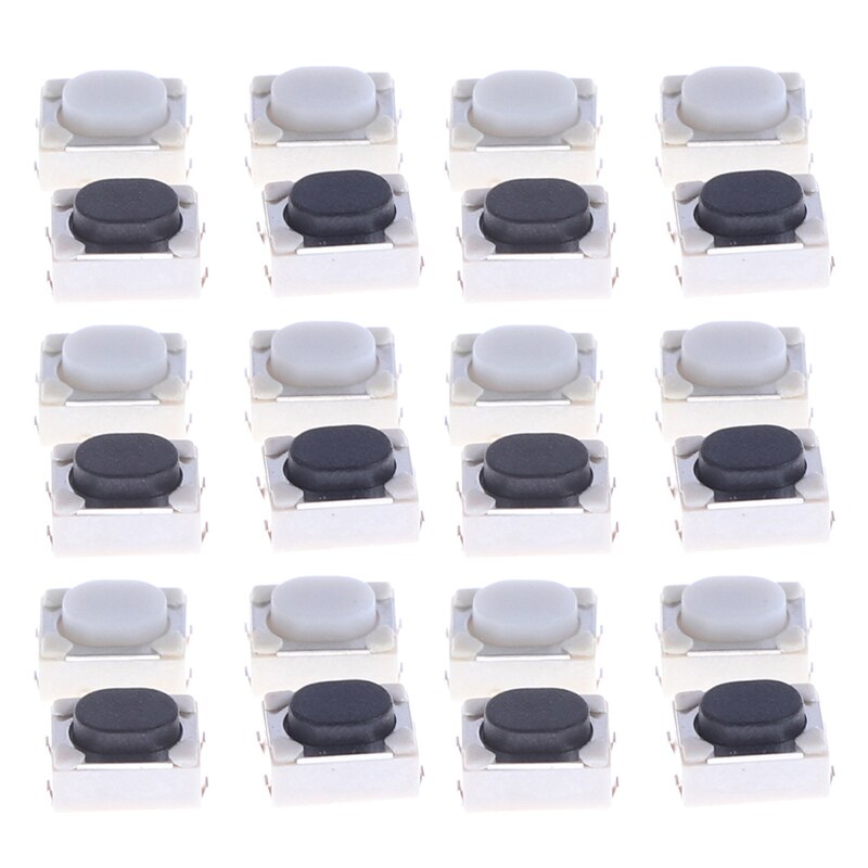 20PCS 3*4*2.5mm SMD Tact Switch 4 Pin Touch Micro Switch Push Button Switches