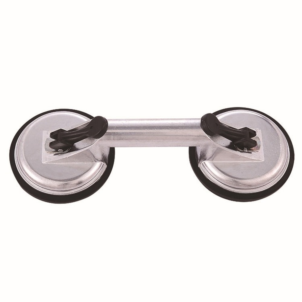 Extractor de abolladuras de succión de plata de 105kg con doble ventosa, extractor de aleación de aluminio Para la almohadilla de cristal del coche WY41402