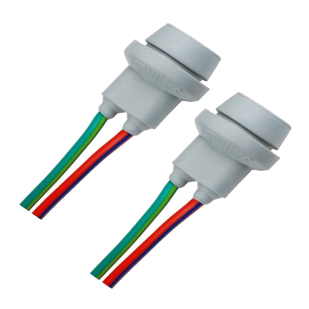 Casquillo de bombilla de montaje de lámpara con Cable de 10cm para la luz de estacionamiento del carro universal