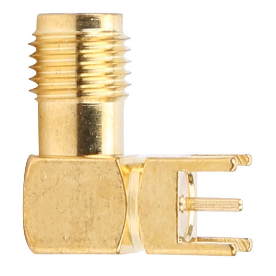 SMA Connector Excellent Performance Mount RF Connector for RF Cables Digital Communication Systems Microstrip Lines Microwave