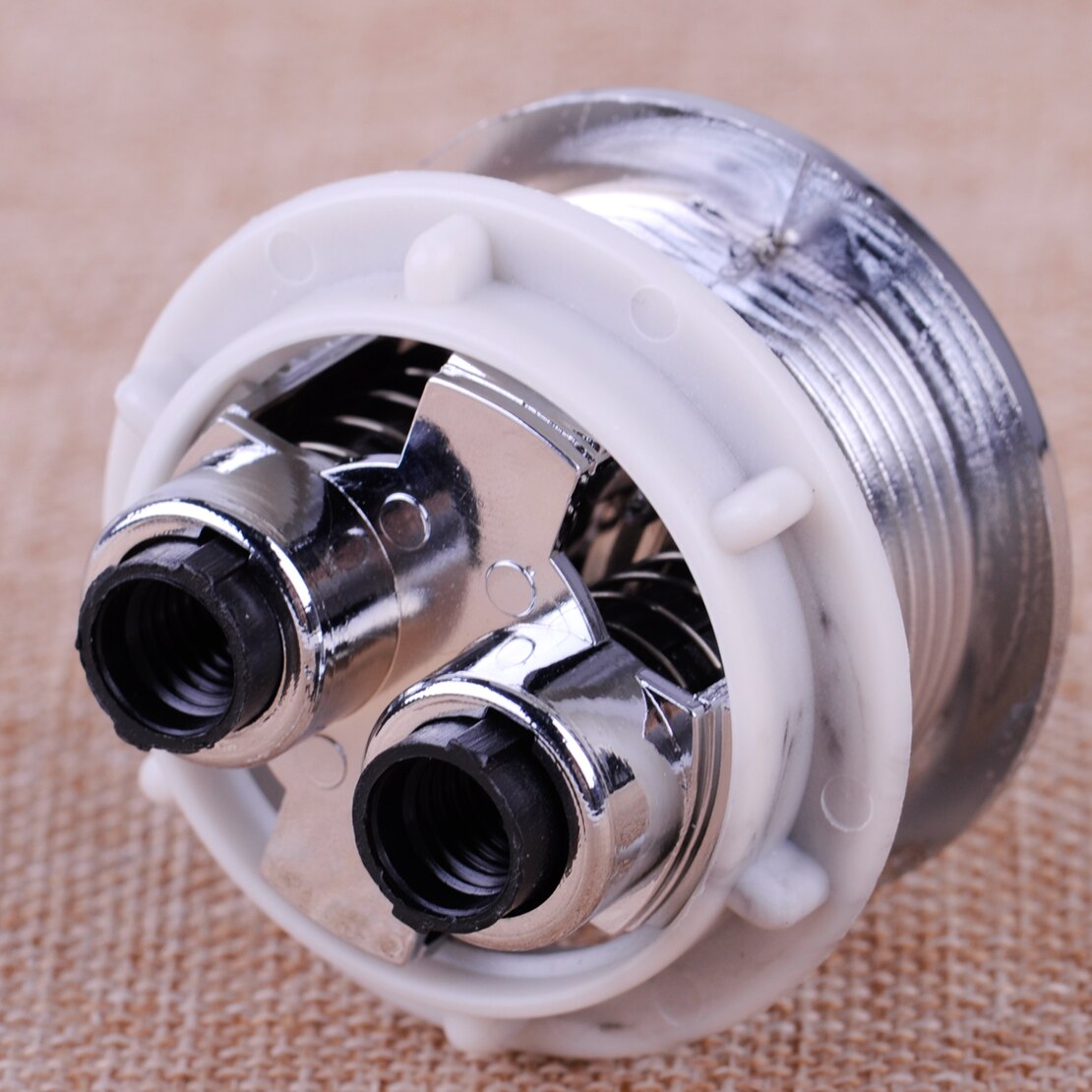 38 /48 / 58mm Dual Flush Push Button Toilet Rod Skin Water Saving Chrome Plated ABS Tools