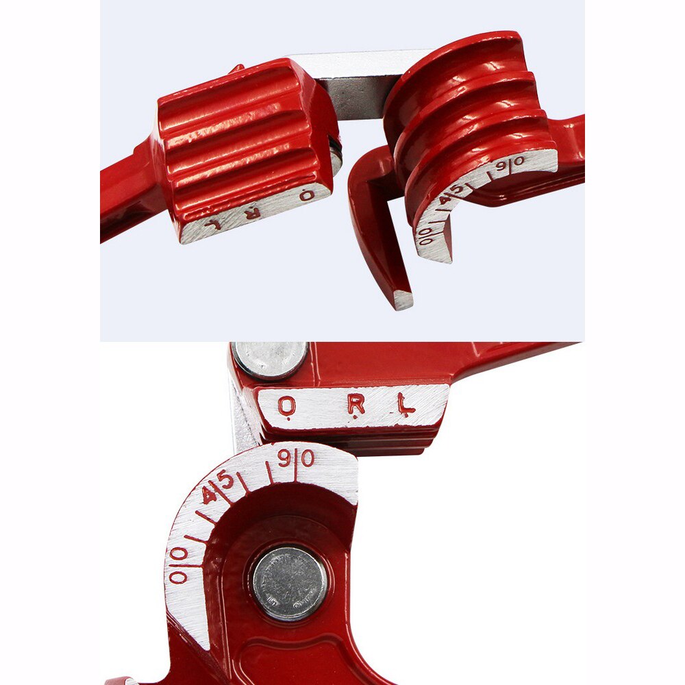 6mm/8mm/10mm Pipe Tube Bender Bending Tool Heavy Duty Tube Bender Tubing Bender Pliers Tube Manual Elbow Tool 90/180 Degre